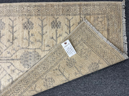 Oushak 2' 7"X19' Handmade Wool Runner Rug # 14601