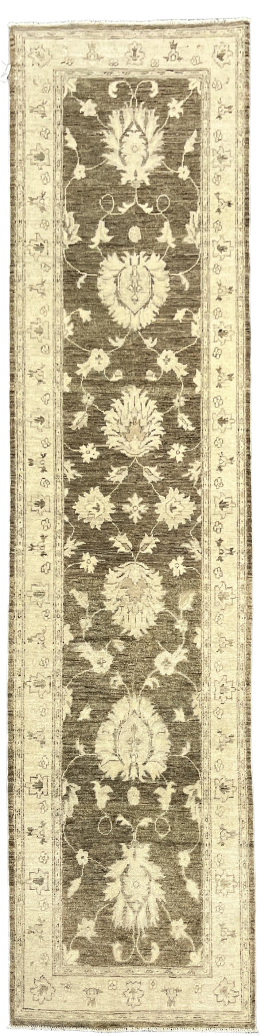Oushak Chobi Runner 2' 8"X10' Handmade Wool Rug # 9800