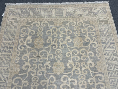 6X9 Chobi Ziegler Handmade Wool Rug # 14273
