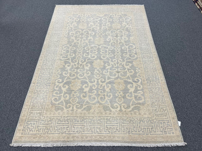 6X9 Chobi Ziegler Handmade Wool Rug # 14273