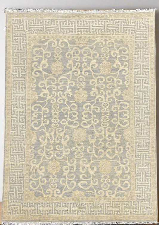 6X9 Chobi Ziegler Handmade Wool Rug # 14273
