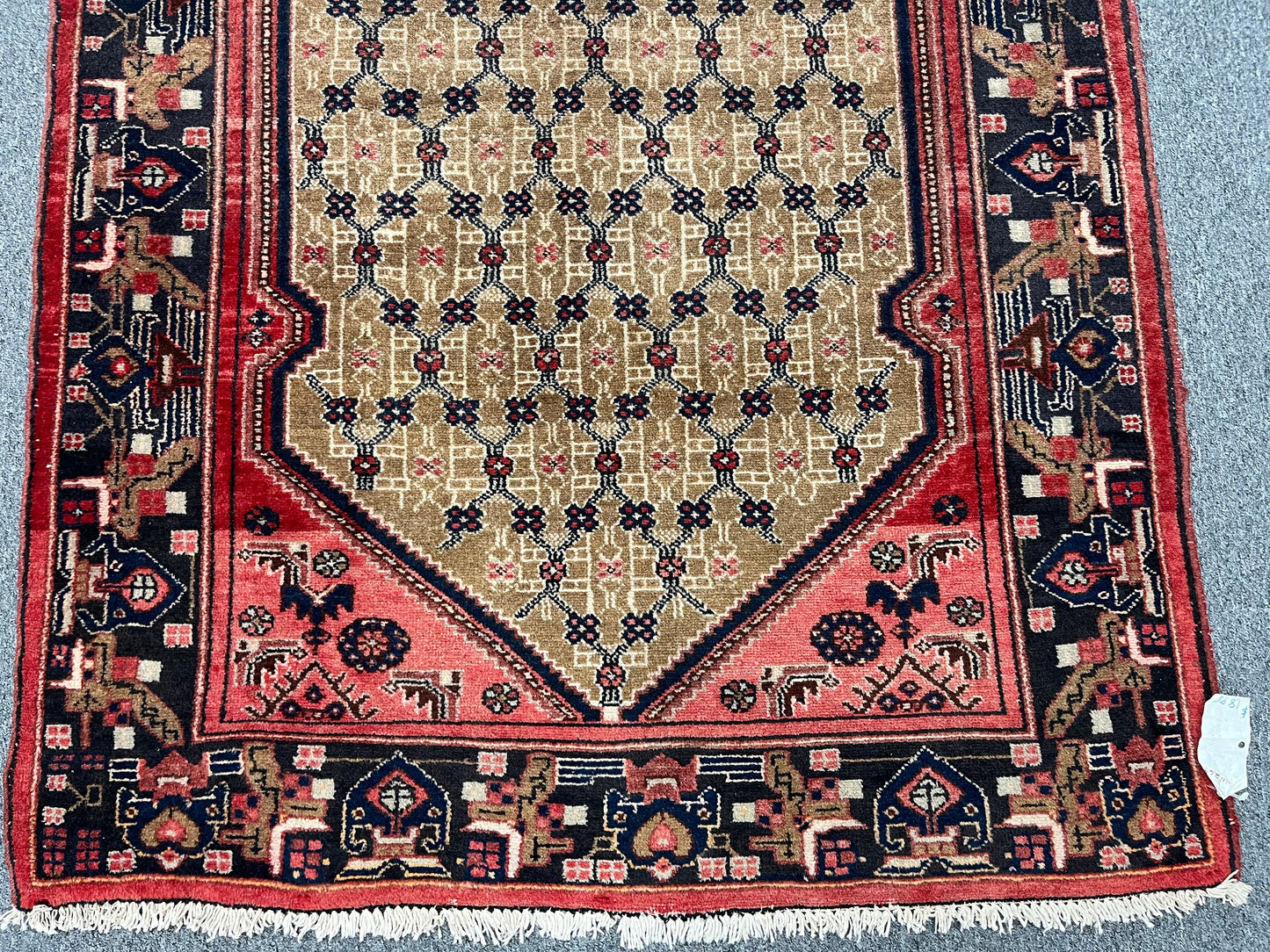4X9 Runner Kolyai Tribal Handmade Wool Rug