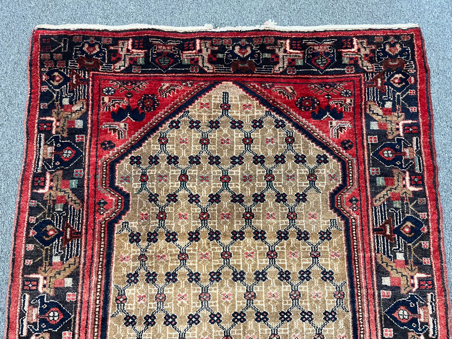 4X9 Runner Kolyai Tribal Handmade Wool Rug
