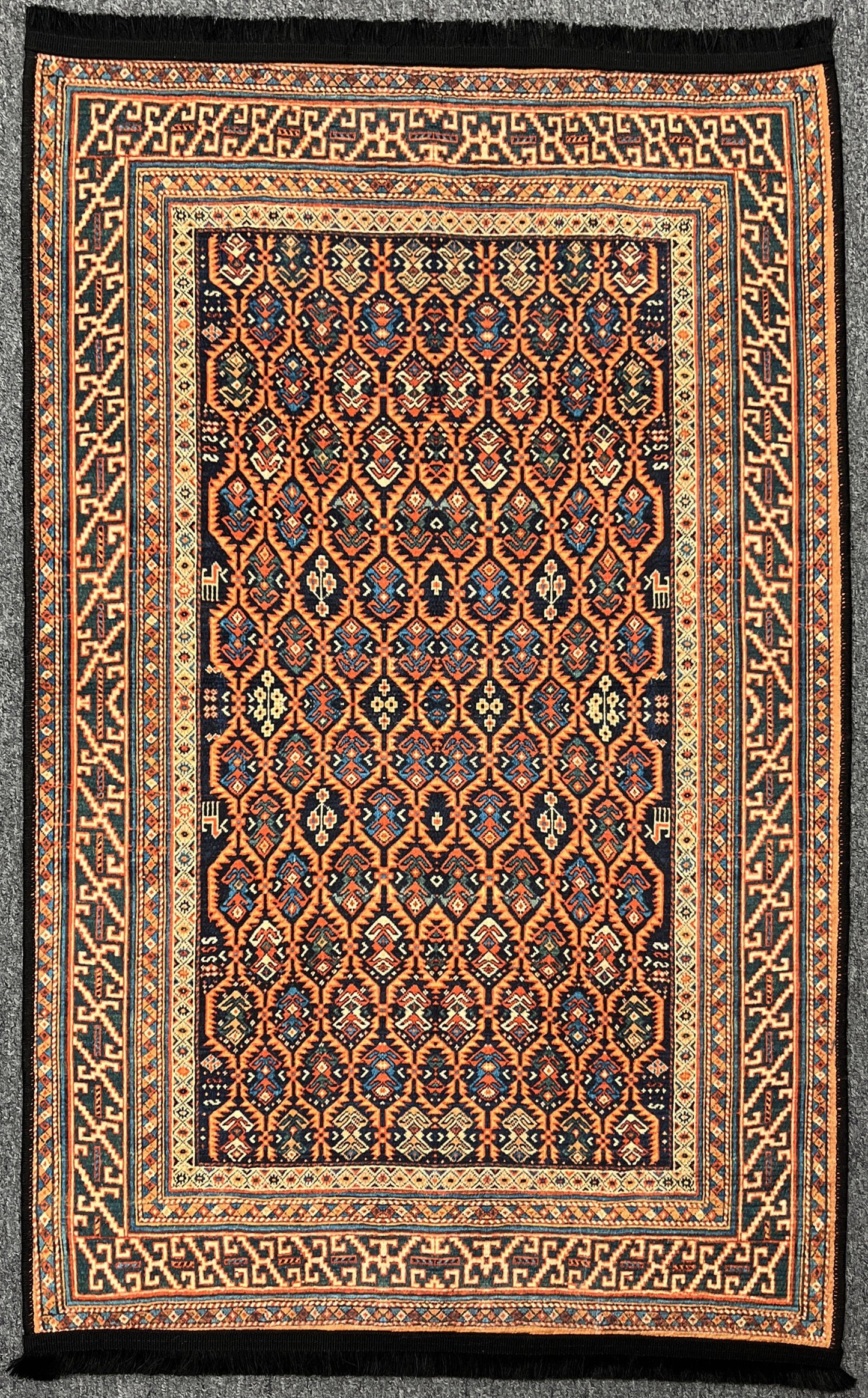 Geometric Machine Washable Area Rug