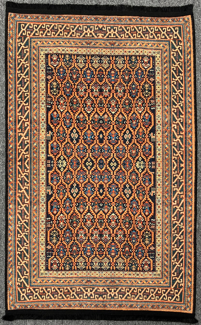 Geometric Machine Washable Area Rug