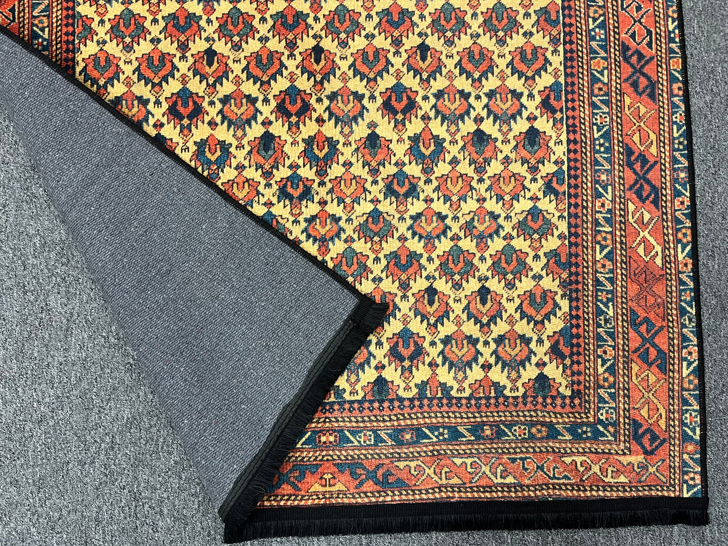 Geometric Machine Washable Area Rug