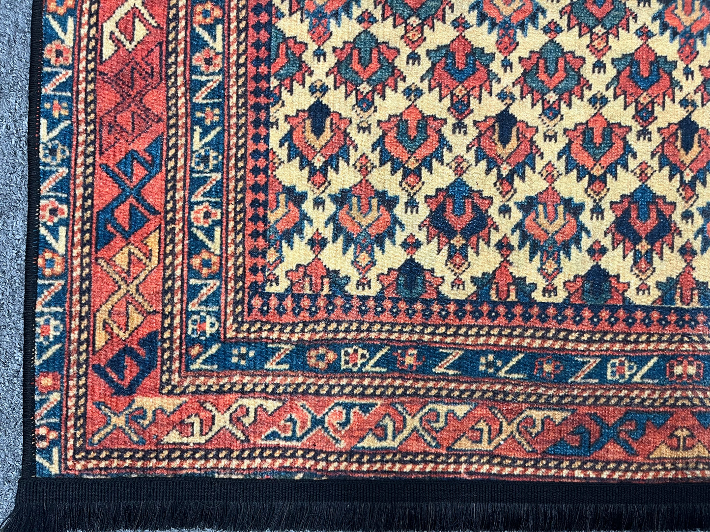 Geometric Machine Washable Area Rug