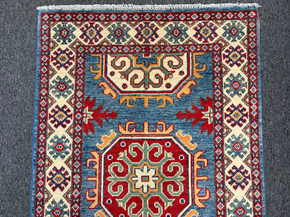 3' X 4' Kazak Handmade Wool Rug # 13869