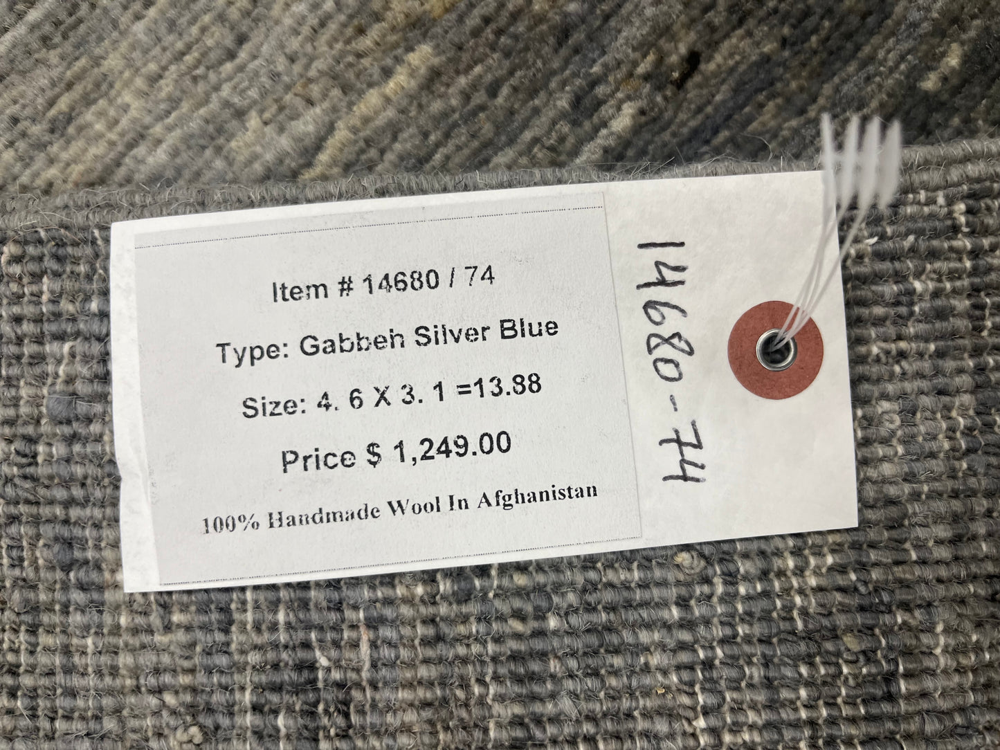 3X5 Gabbeh Handmade Wool Tribal Rug # 14680