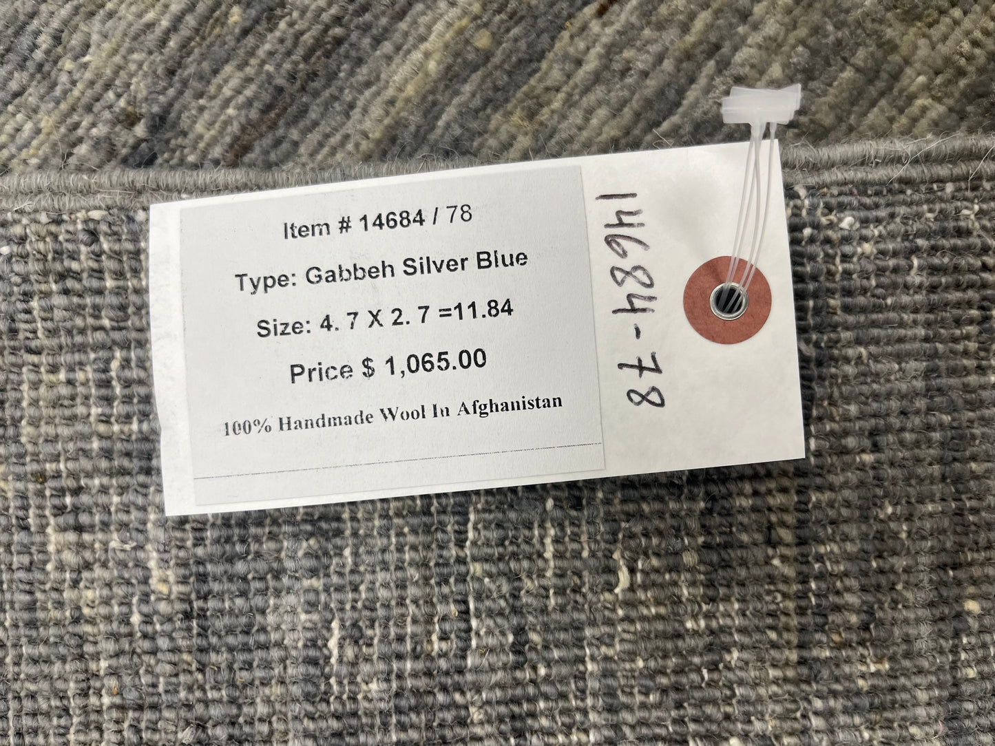 3X5 Gabbeh Handmade Wool Tribal Rug # 14684