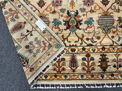 6X9 Afghan Mohal Handmade Wool Rug # 14672