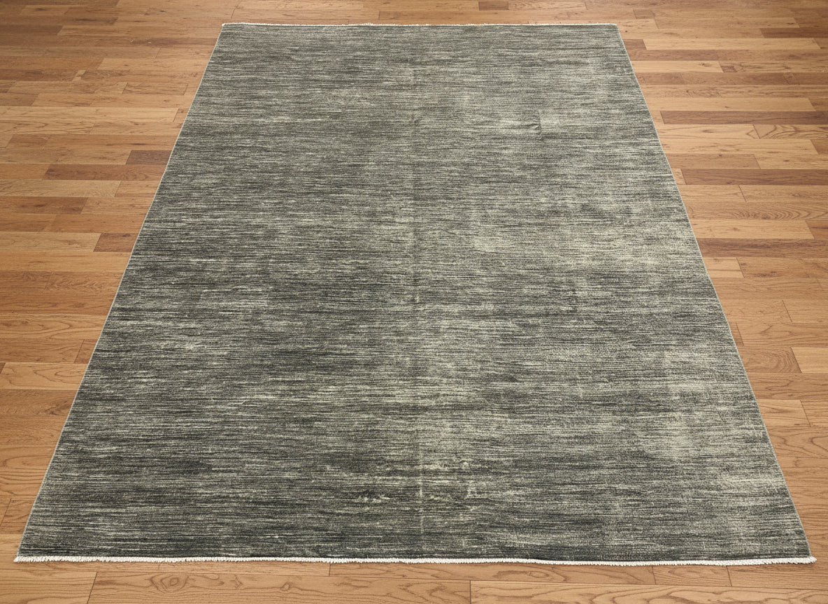 9X12 Gabbeh Handmade Wool Tribal Rug # 14690