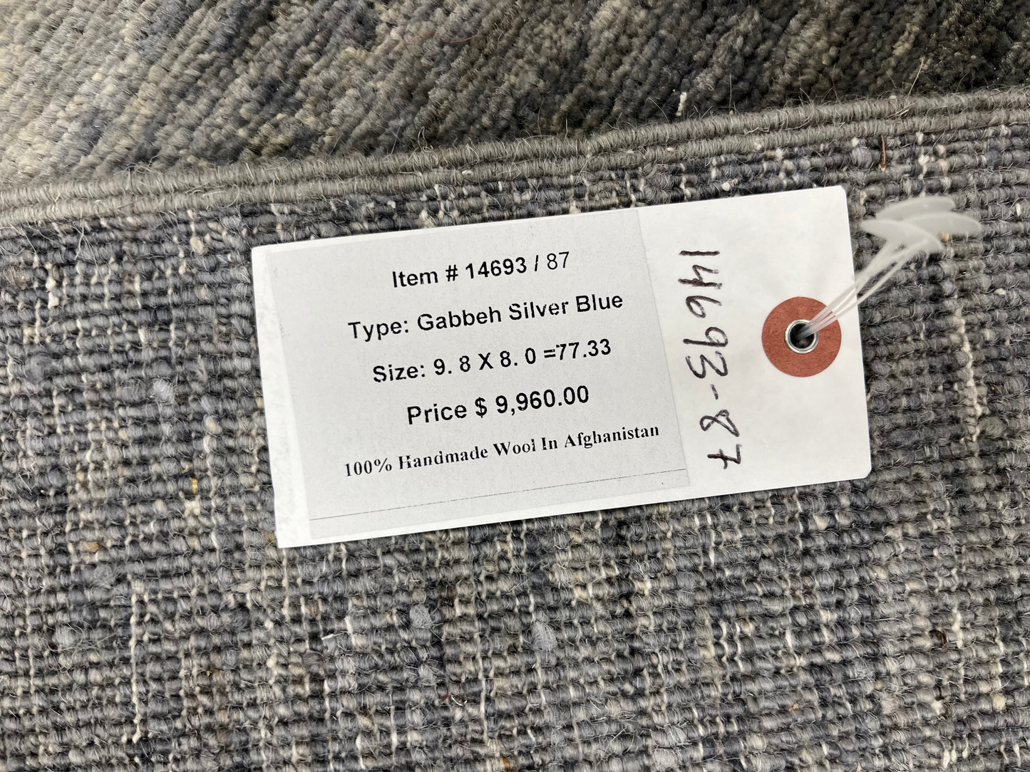 8X10 Gabbeh Handmade Wool Tribal Rug # 14693