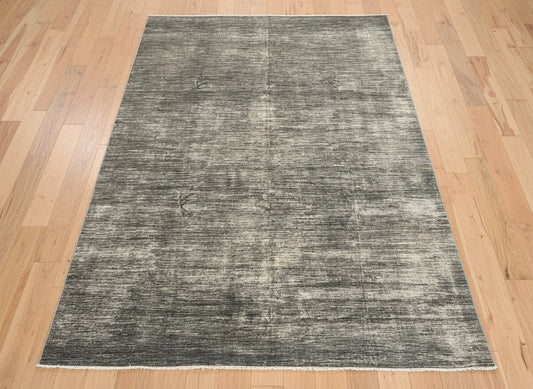 9X12 Gabbeh Handmade Wool Tribal Rug # 14687