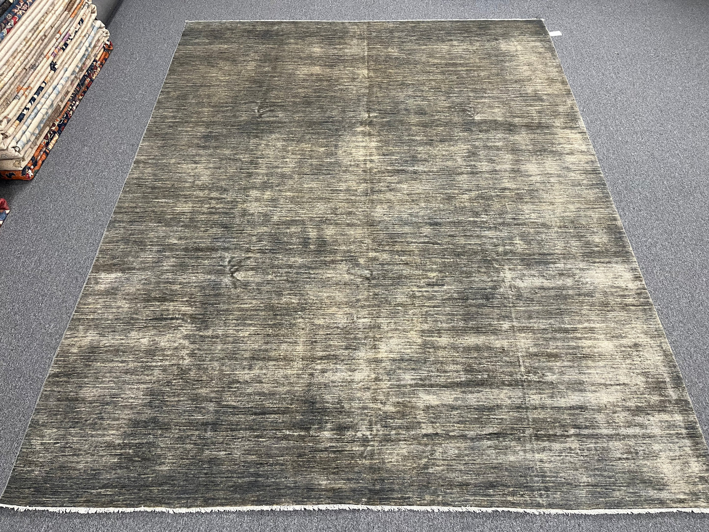 9X12 Gabbeh Handmade Wool Tribal Rug # 14687