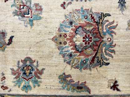 7' X 10' Oushak Ziegler Handmade Wool Rug # 14212