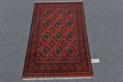 Khall Tribal Bokhara 3X4 Handmade Wool Rug # 11969
