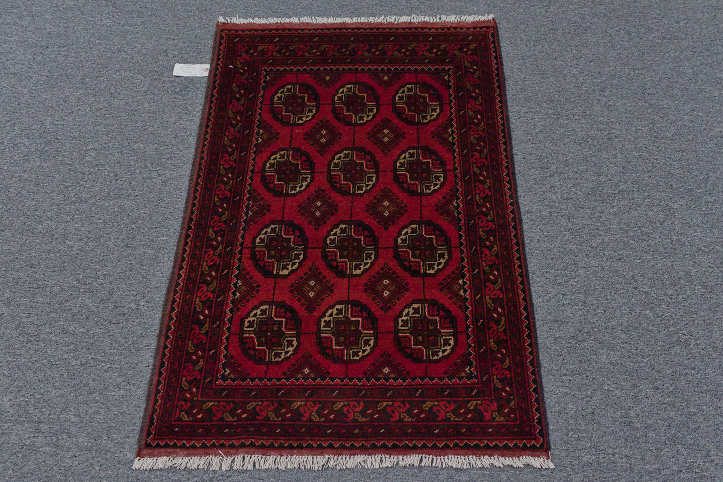 Khall Tribal Bokhara 3X4 Handmade Wool Rug # 11969