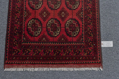 Khall Tribal Bokhara 3X4 Handmade Wool Rug # 11969
