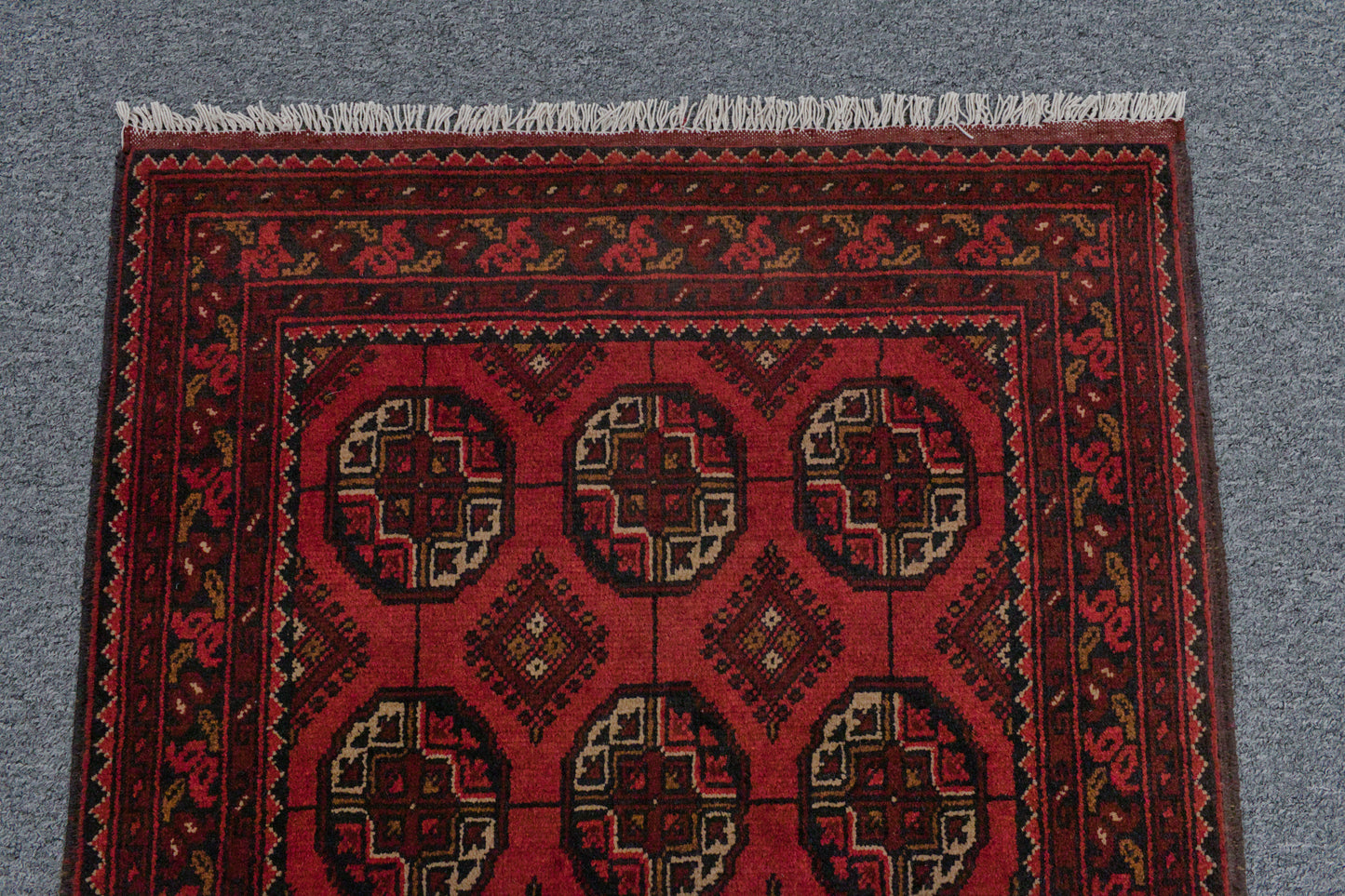 Khall Tribal Bokhara 3X4 Handmade Wool Rug # 11969
