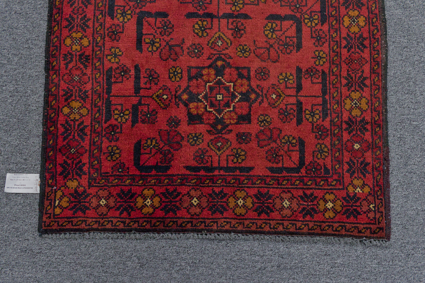 Khall Tribal 3X4 Handmade Wool Rug # 12424