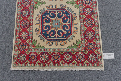 3X4 Kazak Handmade Wool Rug # 13354