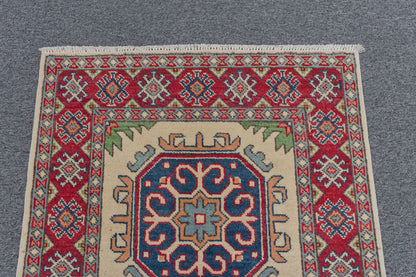 3X4 Kazak Handmade Wool Rug # 13354