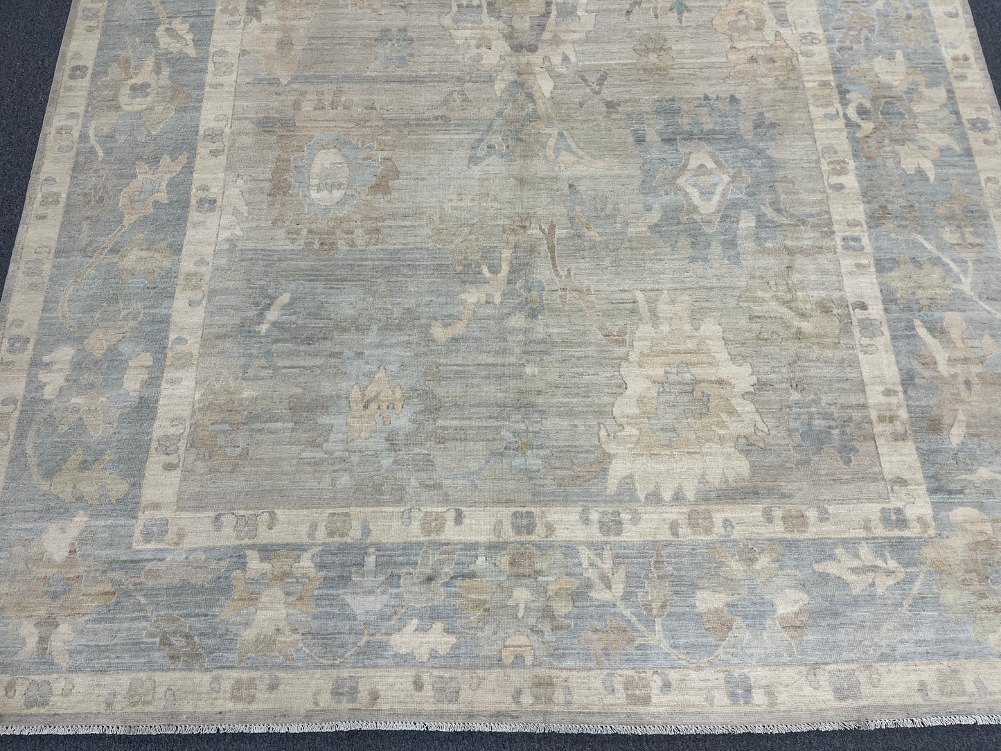 8X10 Oushak Handmade Wool Rug # 14739