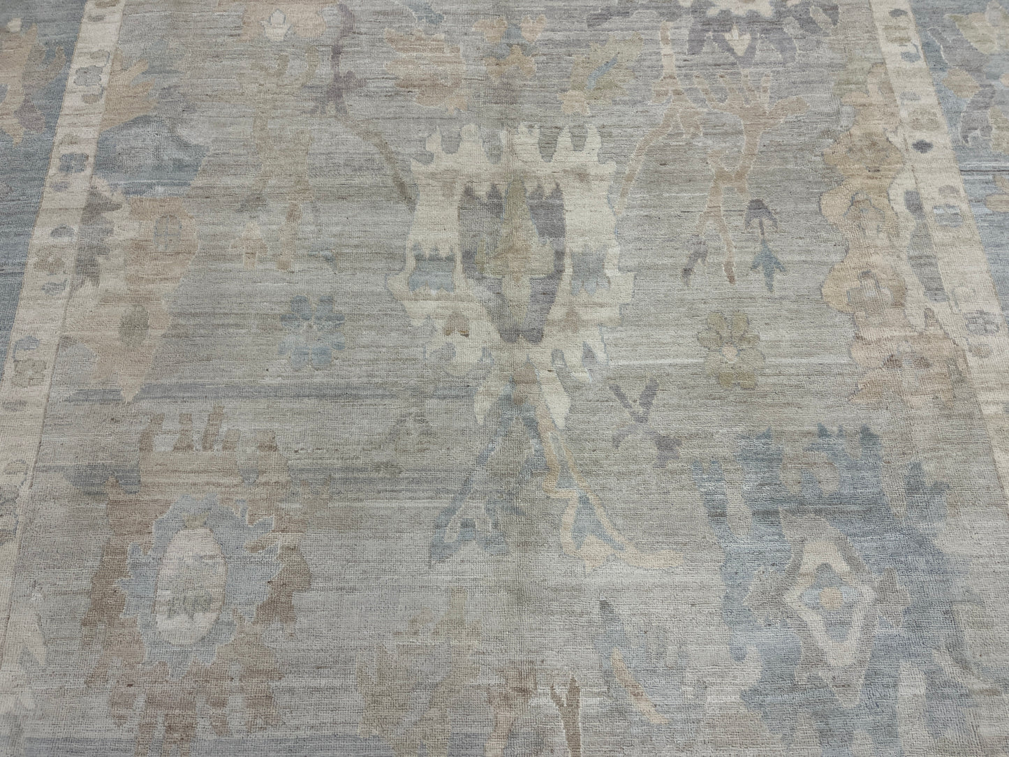 8X10 Oushak Handmade Wool Rug # 14739