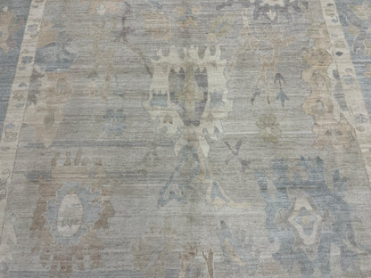 8X10 Oushak Handmade Wool Rug # 14739