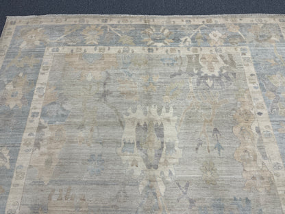 8X10 Oushak Handmade Wool Rug # 14739