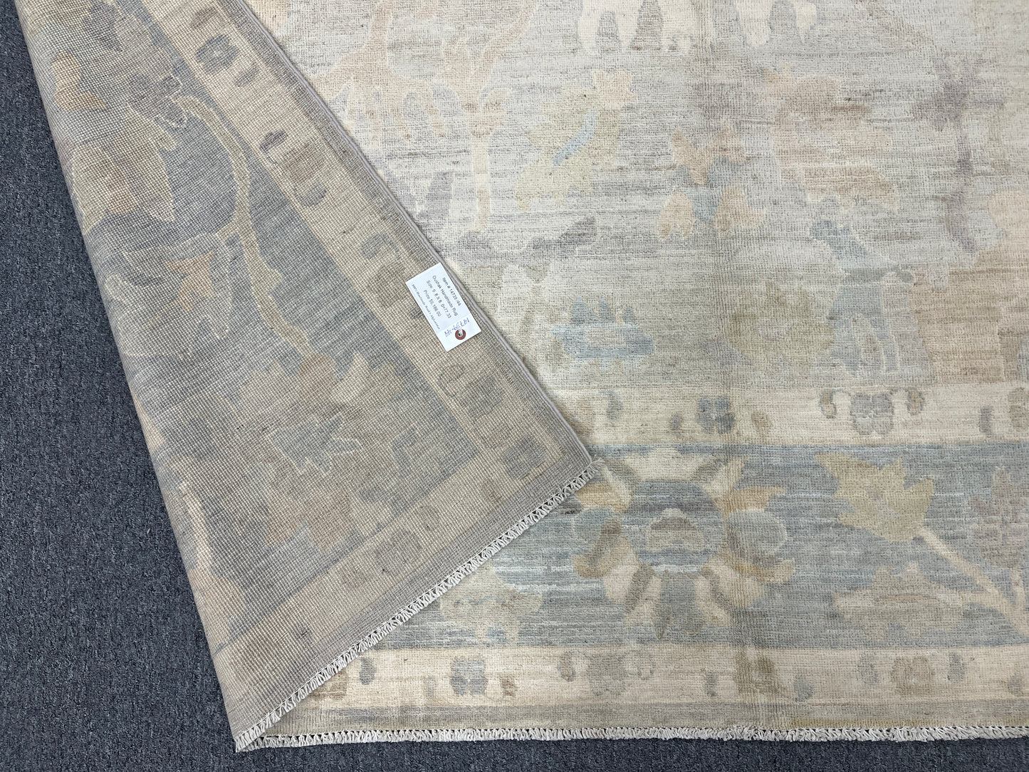 8X10 Oushak Handmade Wool Rug # 14739