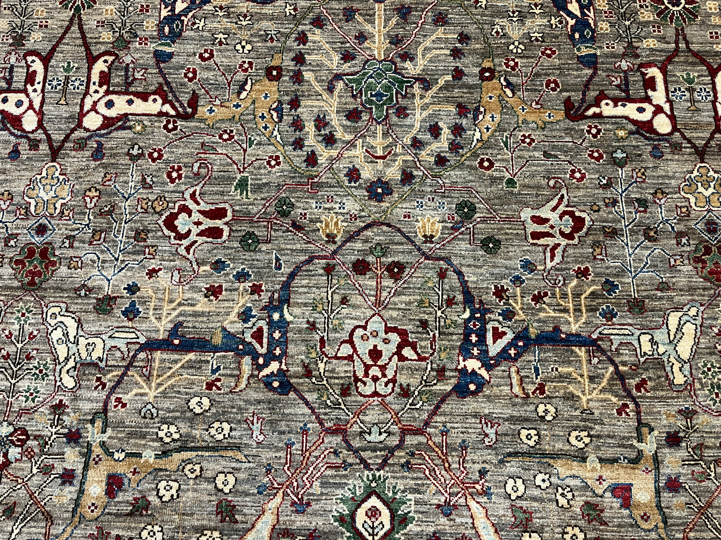 8X10 Gray Bijar Handmade Wool Rug # 14738