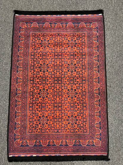 3X4 Khall Machine Washable Area Rug
