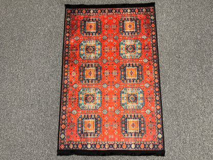 3X4 Tribal Machine Washable Area Rug