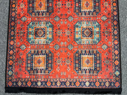 3X4 Tribal Machine Washable Area Rug