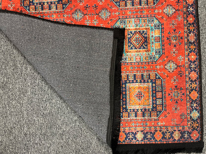 3X4 Tribal Machine Washable Area Rug