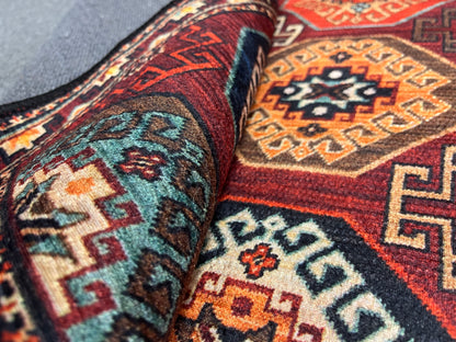 3X4 Geometric Machine Washable Area Rug