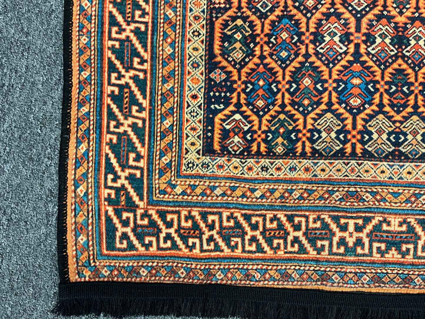 Geometric Machine Washable Area Rug