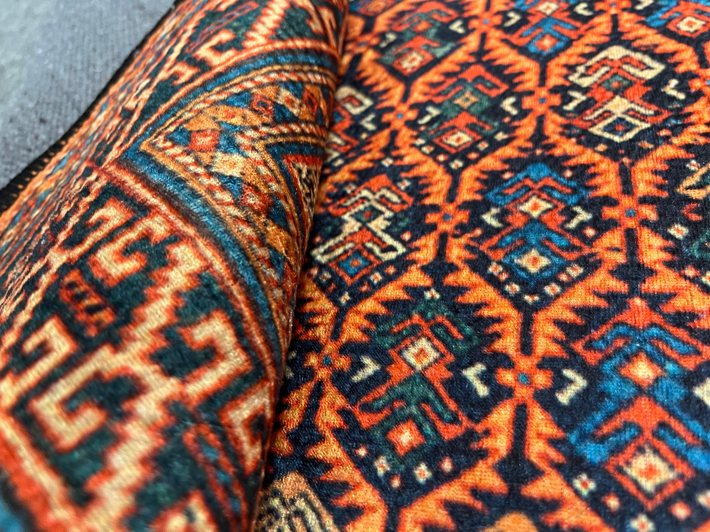 Geometric Machine Washable Area Rug