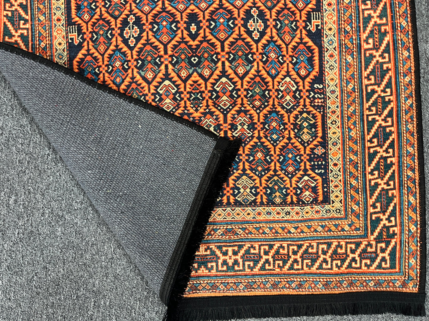 Geometric Machine Washable Area Rug