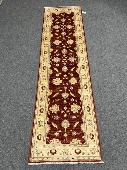 Oushak 2' 7"X9' Handmade Wool Runner Rug # 14341