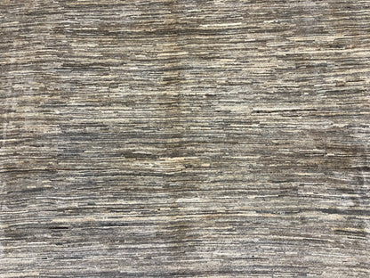 Contemporary Gabbeh 9X12 Natural Wool Color Handmade Rug # 14246