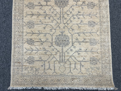 Oushak 2' 5"X19' Handmade Wool Runner Rug # 14600