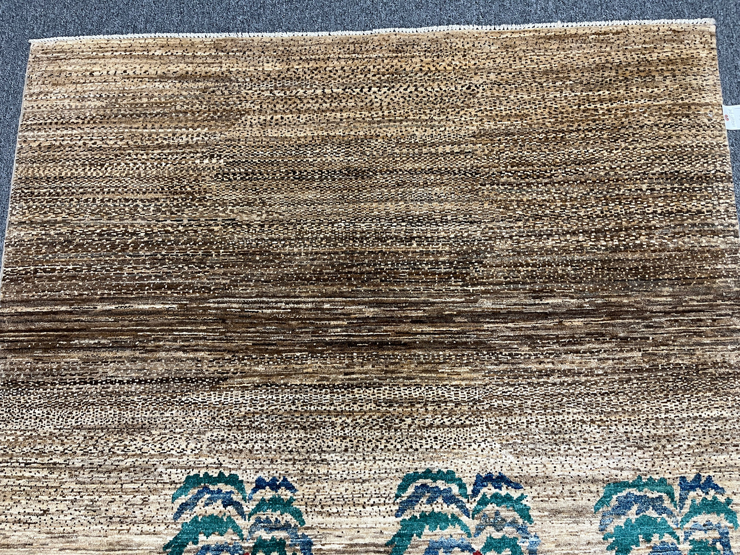 5X7 Gabbeh Loribaft Handmade Wool Tribal Rug # 14435