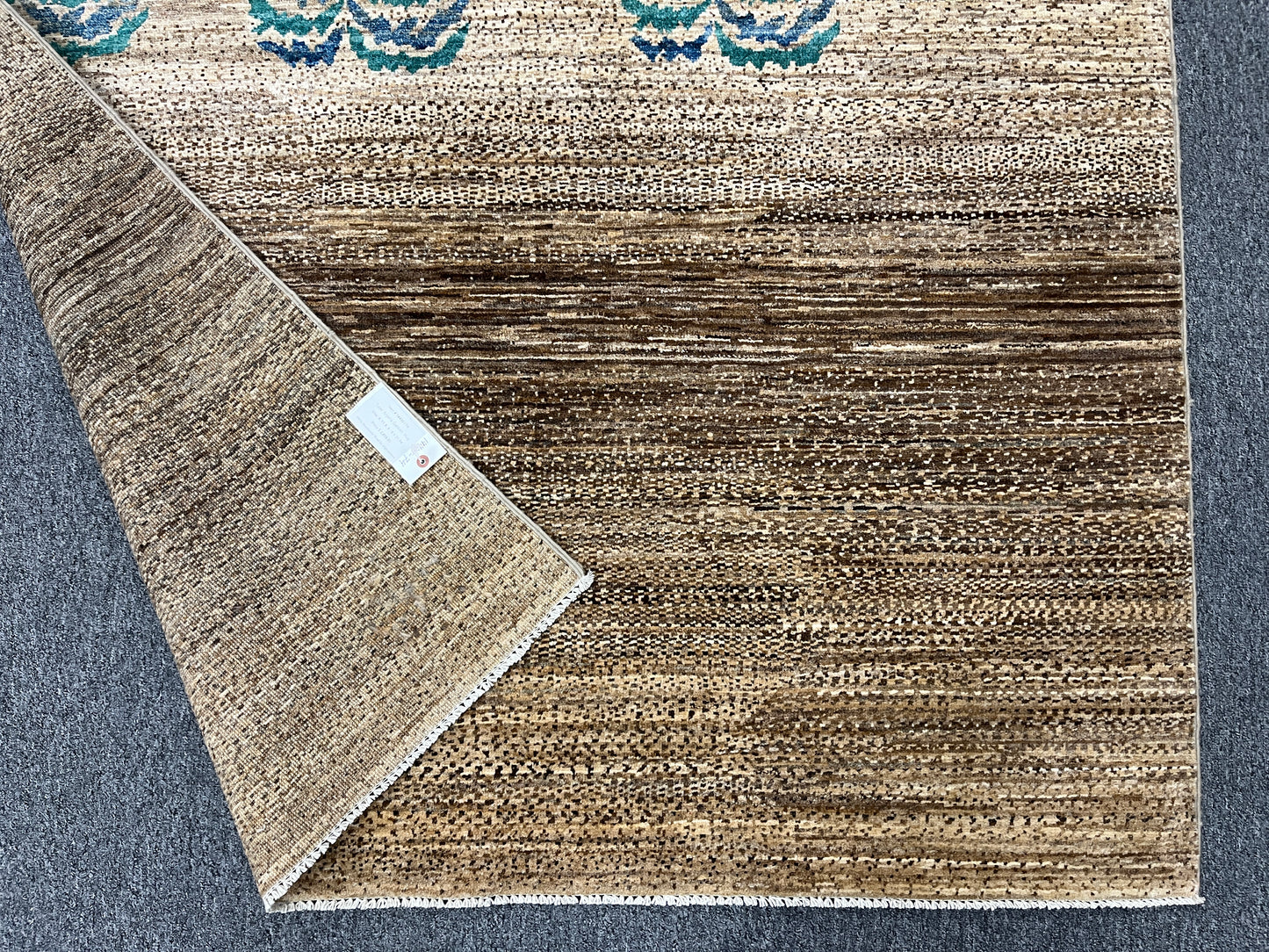 5X7 Gabbeh Loribaft Handmade Wool Tribal Rug # 14435