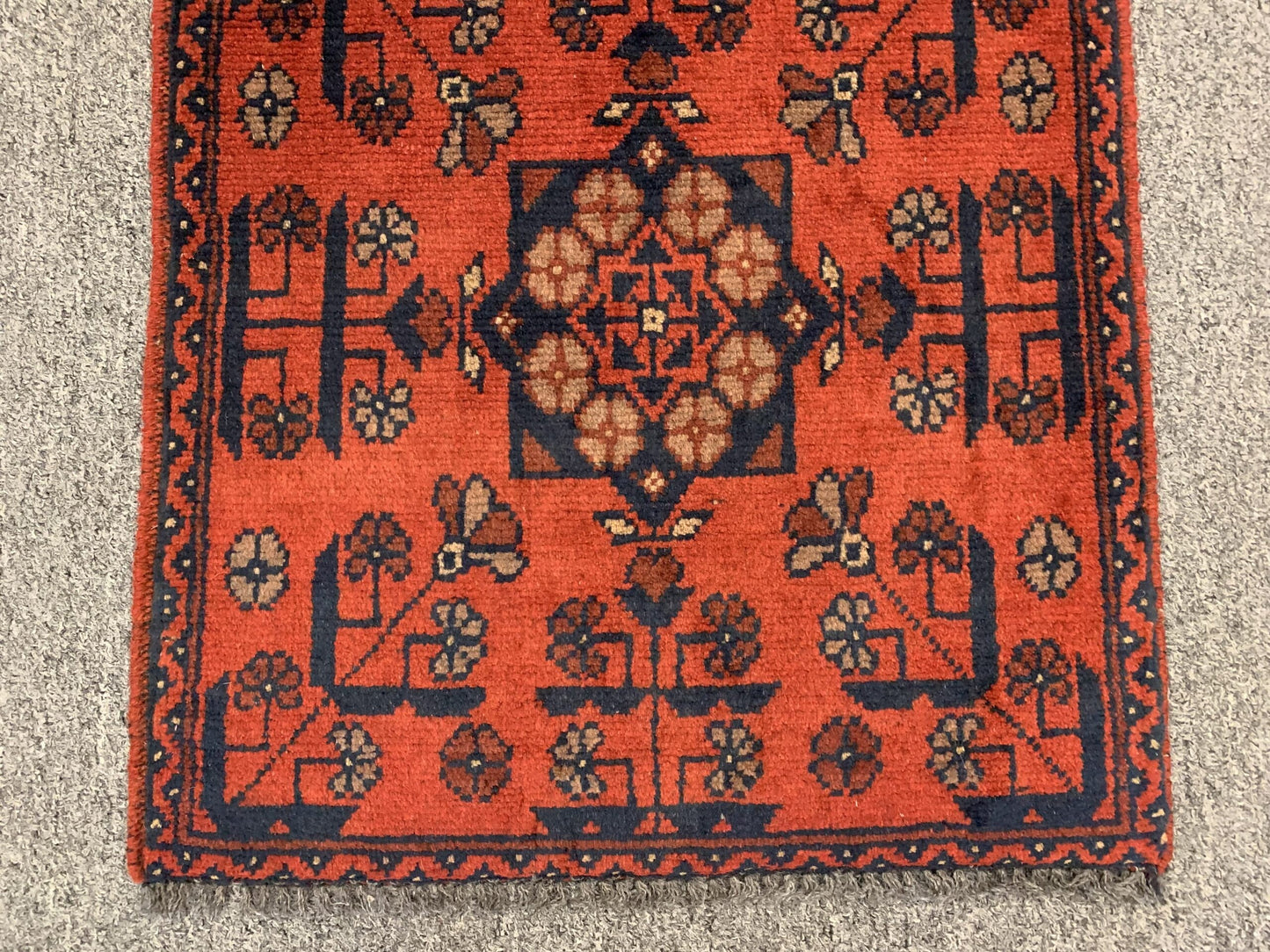 2 X 3 Khall Tribal Handmade Wool Rug # 12357
