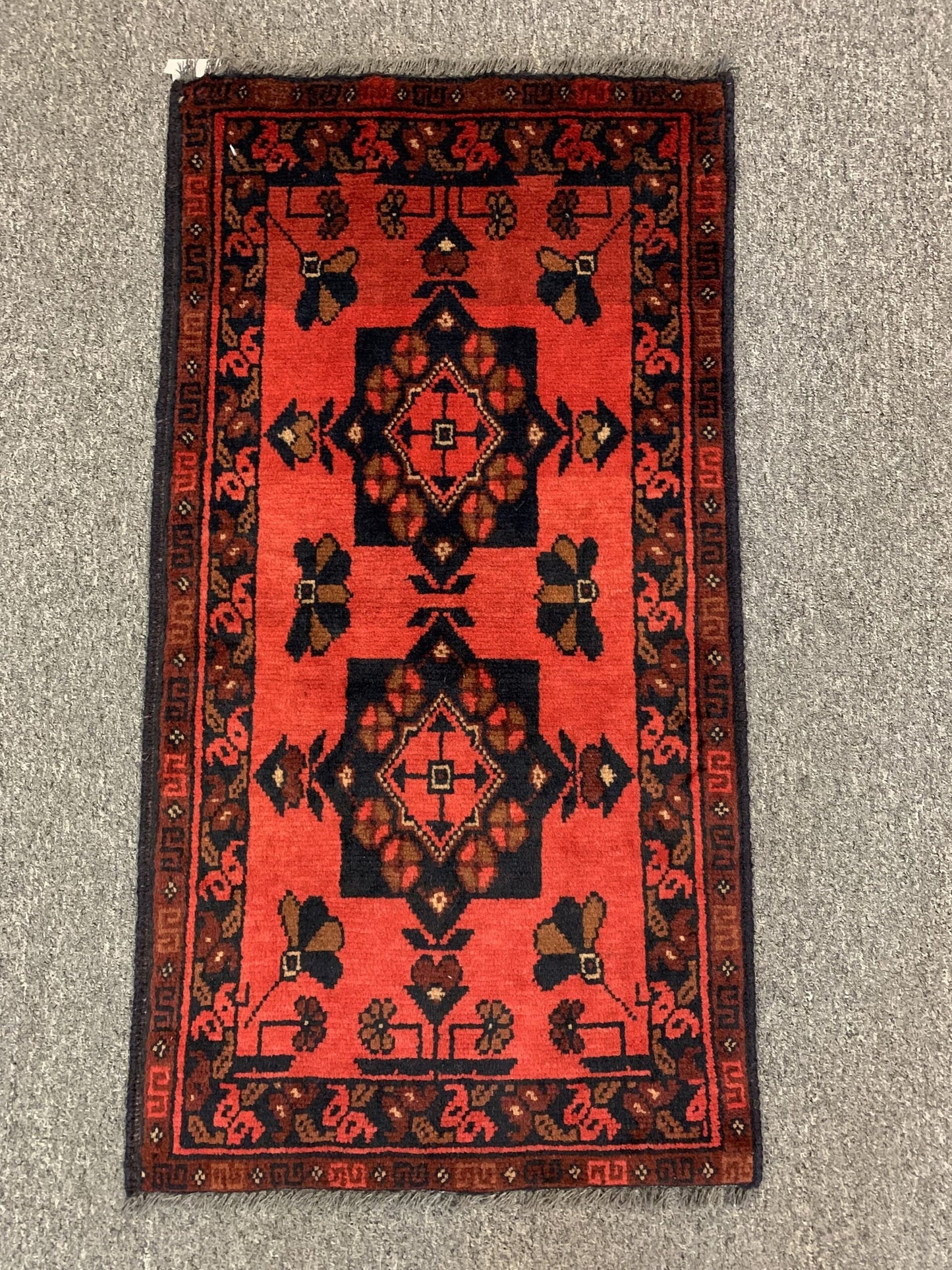 2 X 3 Khall Tribal Handmade Wool Rug # 12339