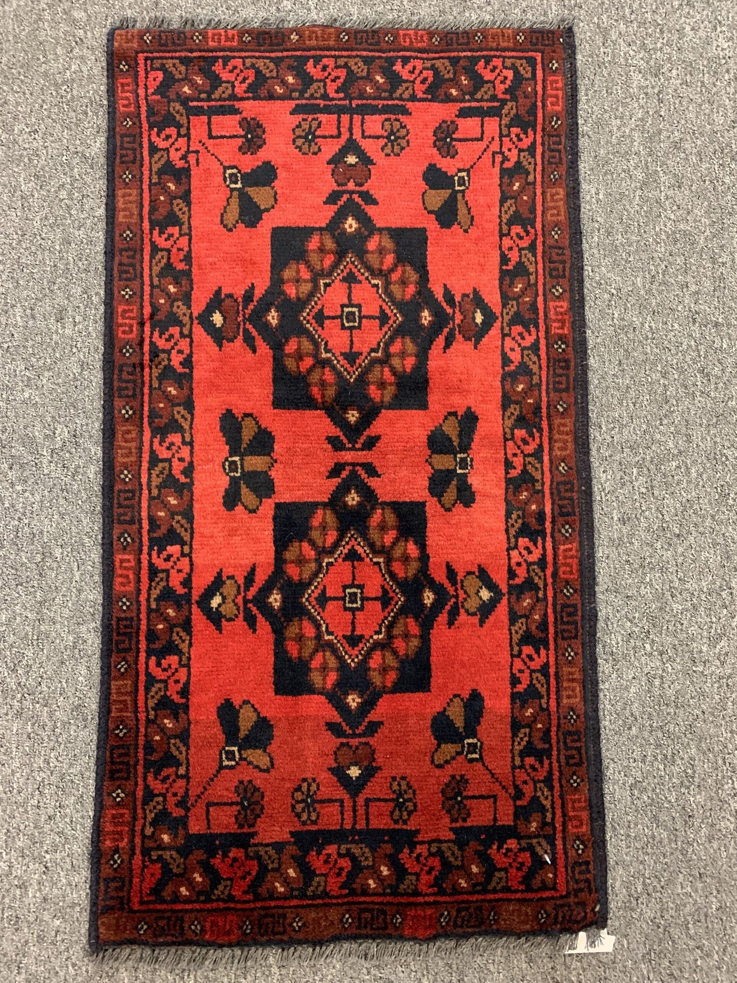 2 X 3 Khall Tribal Handmade Wool Rug # 12339