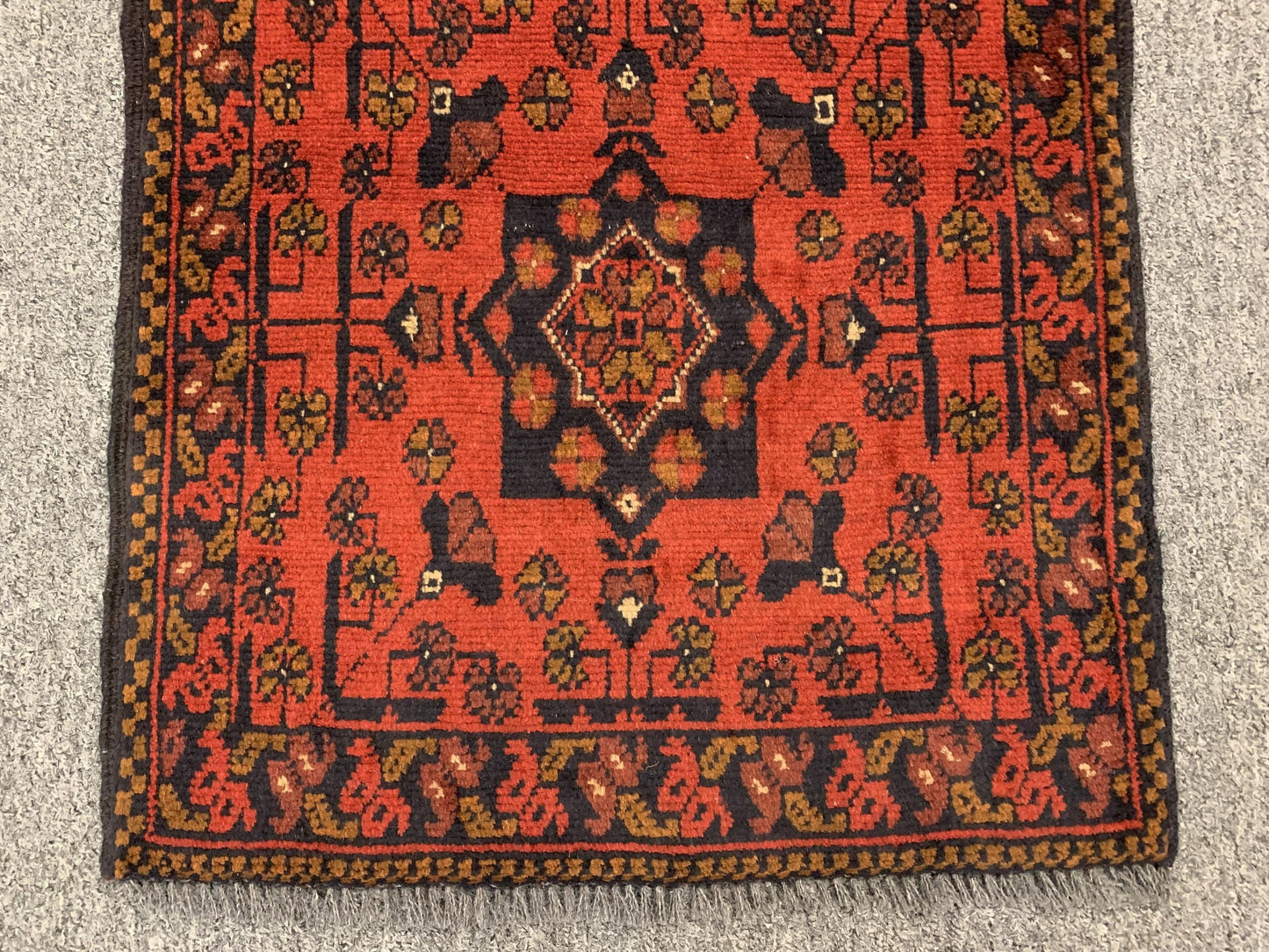 2 X 3 Khall Tribal Handmade Wool Rug # 12361